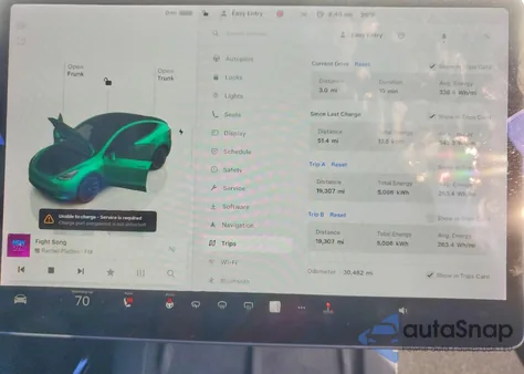 2022 Tesla Model Y from USA, damaged, VIN 7SAYGDEE2NF356391